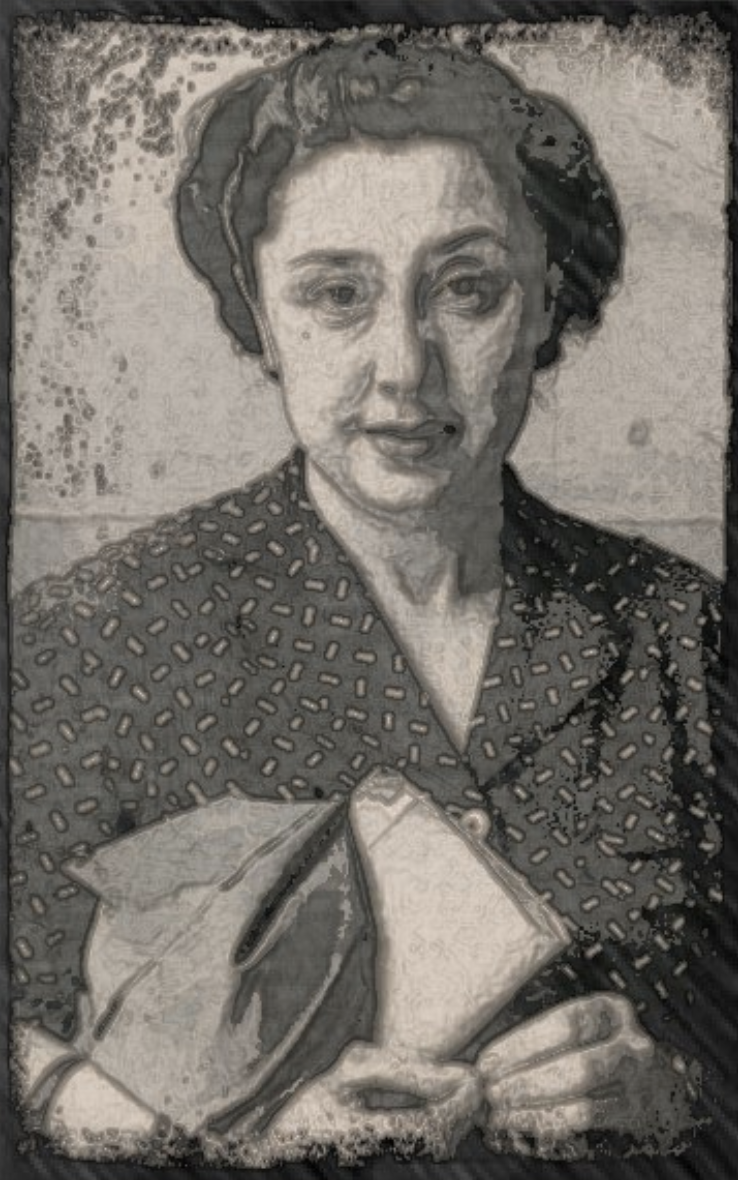 Retrato gráfico de Luisa Carnés
