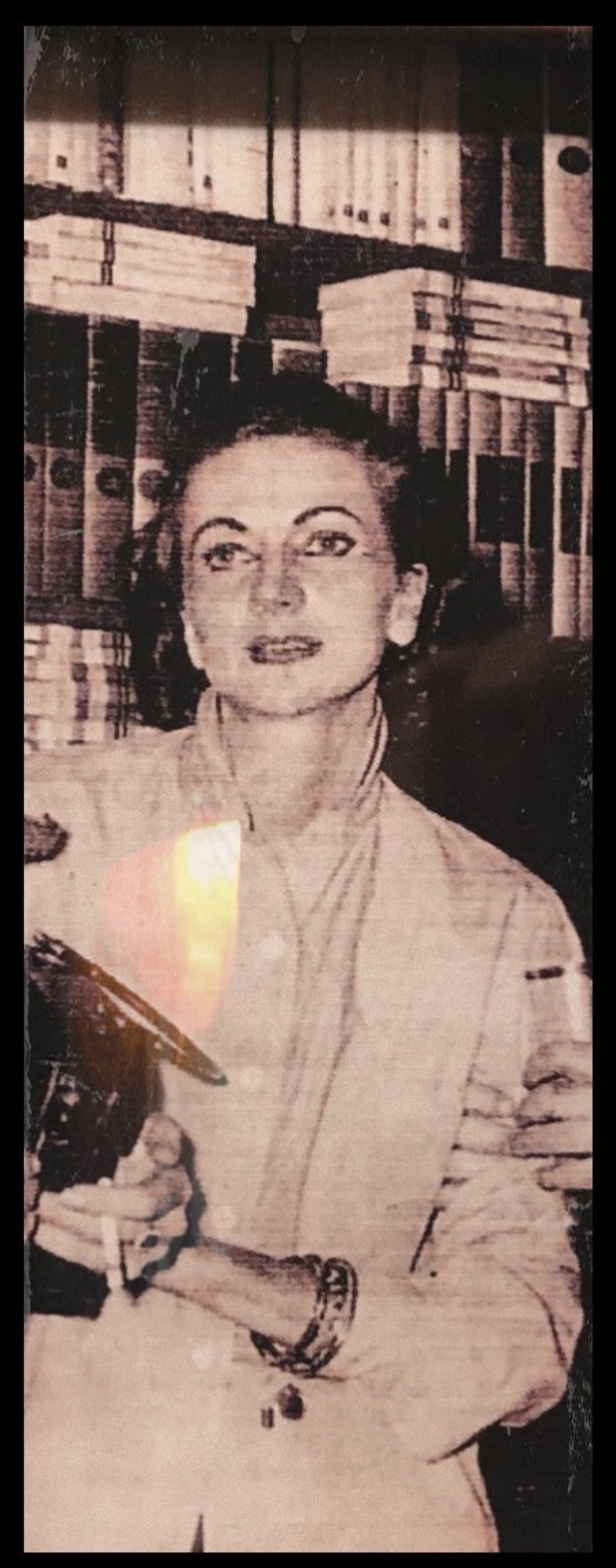 Retrato gráfico de María Luisa Elío