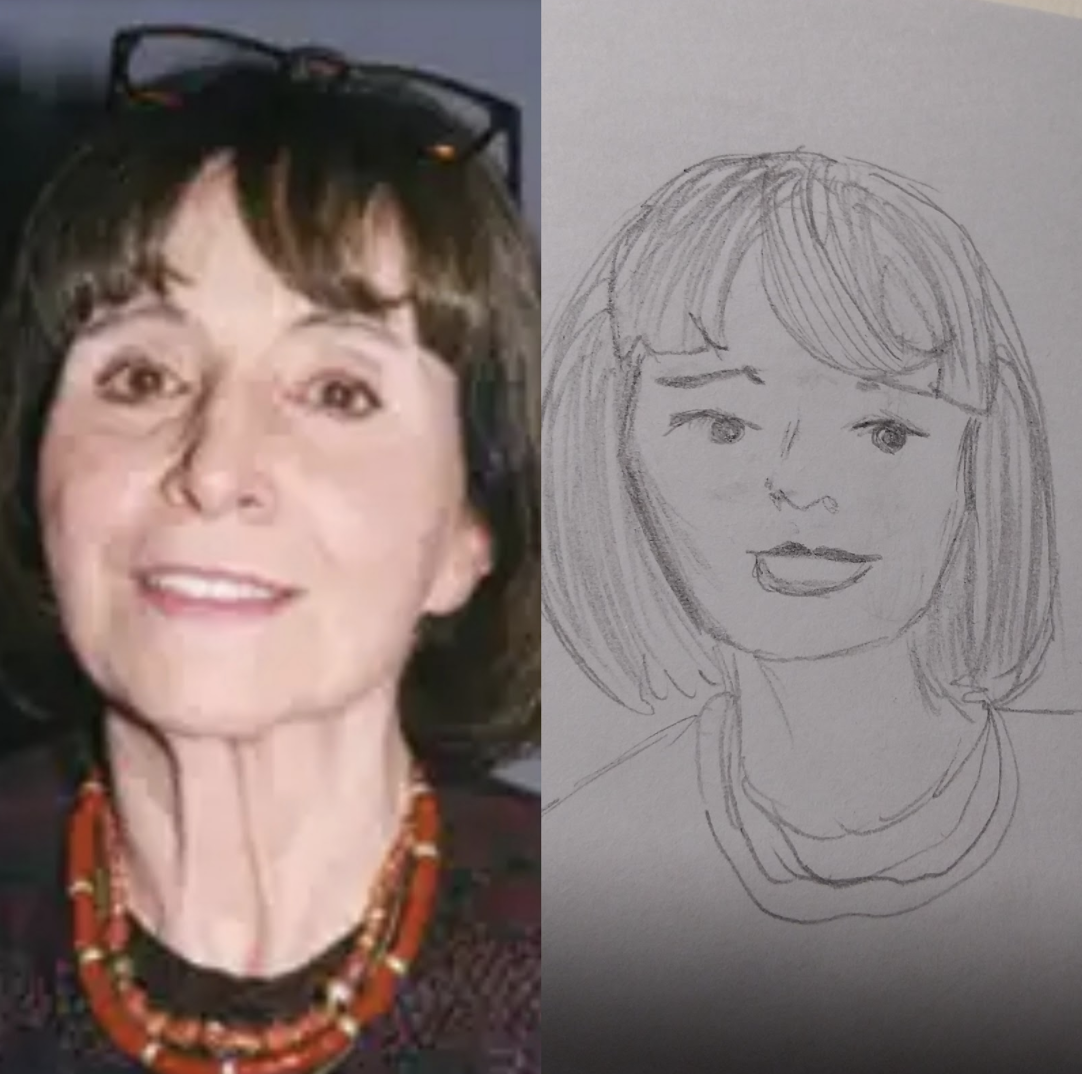 Retrato gráfico de María Luisa Elío