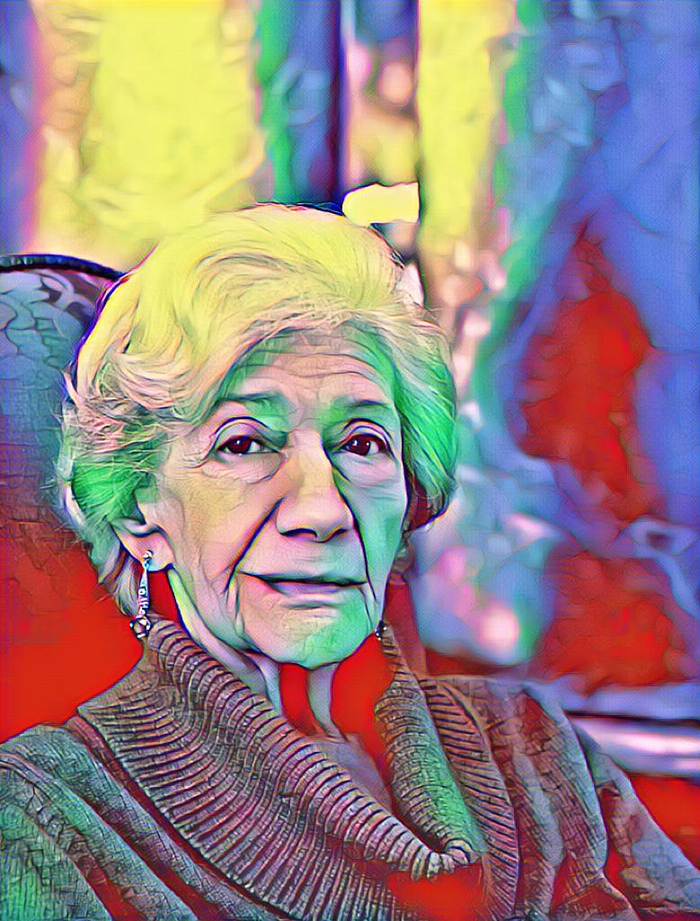 Retrato gráfico de Ana María Matute