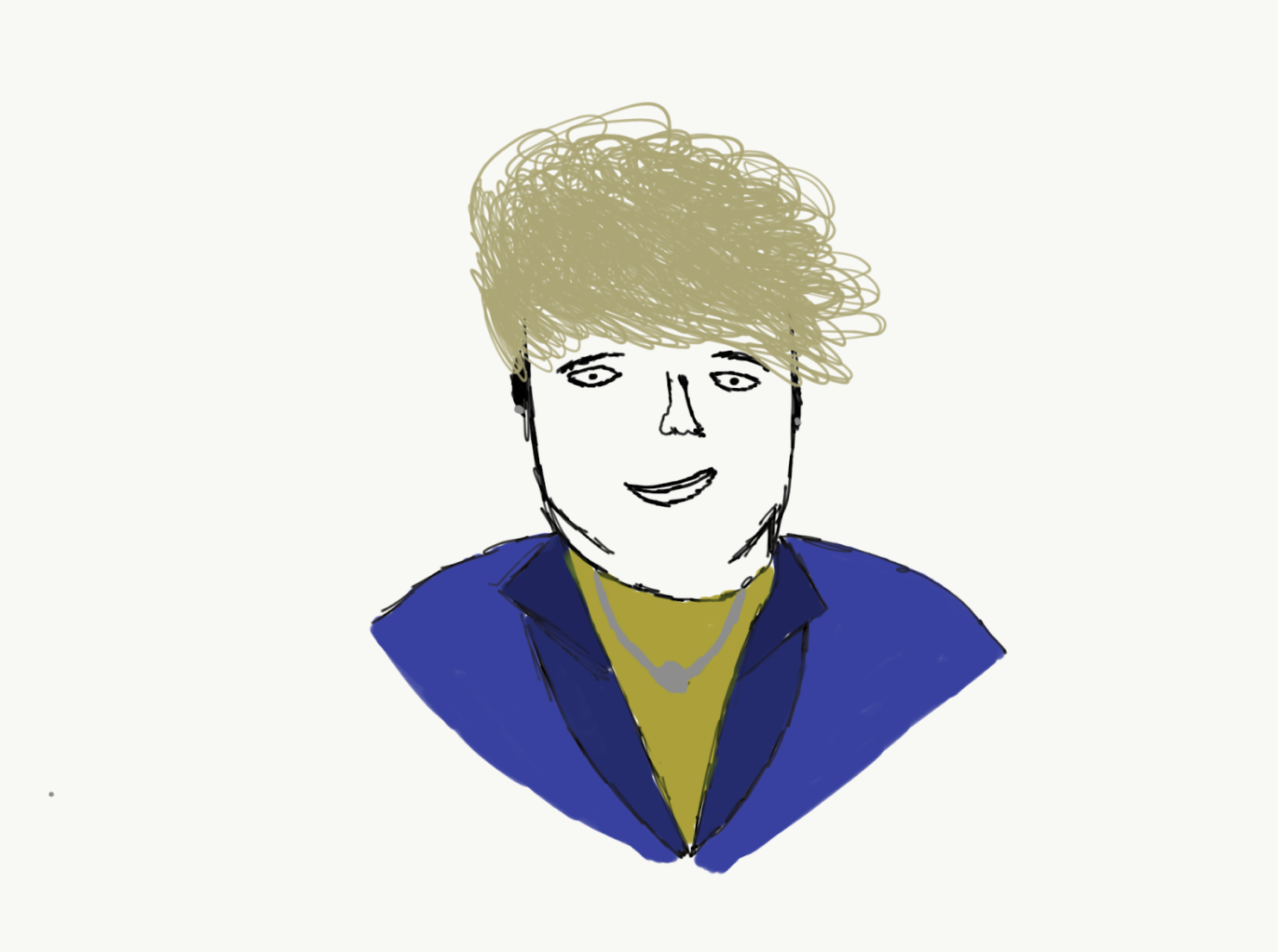 Retrato gráfico de Emilia