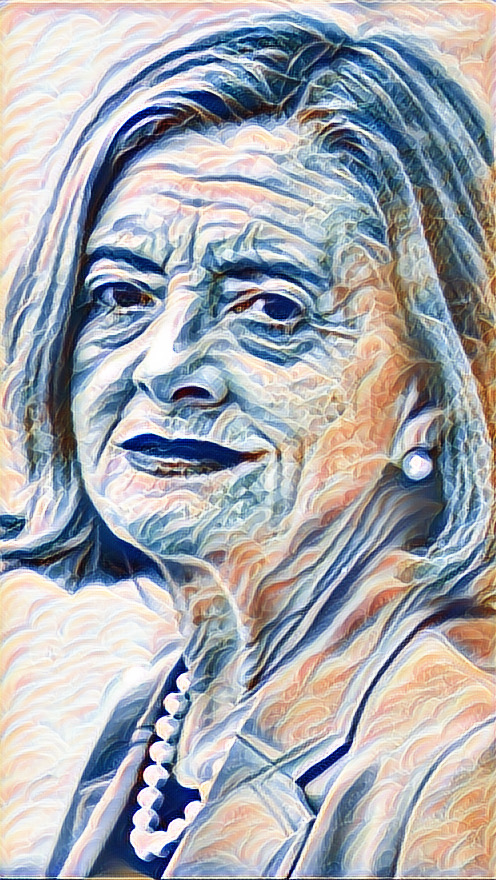Retrato gráfico de Josefina Aldecoa